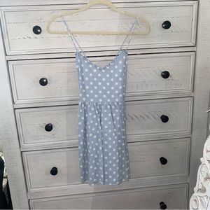 Mini Blue Corset Dress
